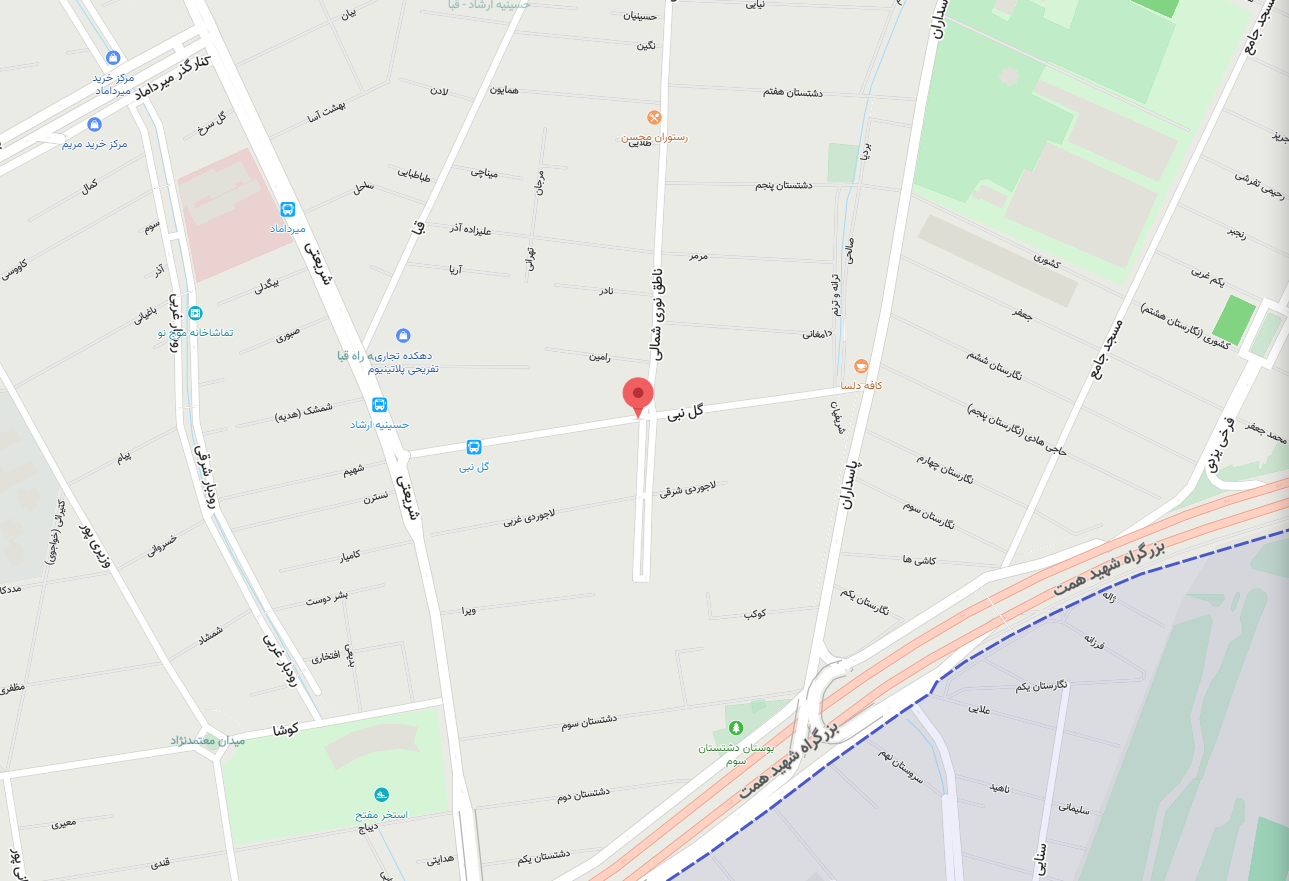 نشانی مطب دکتر فرشاد احمدی